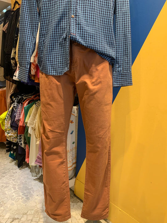 Calça terracota masculina