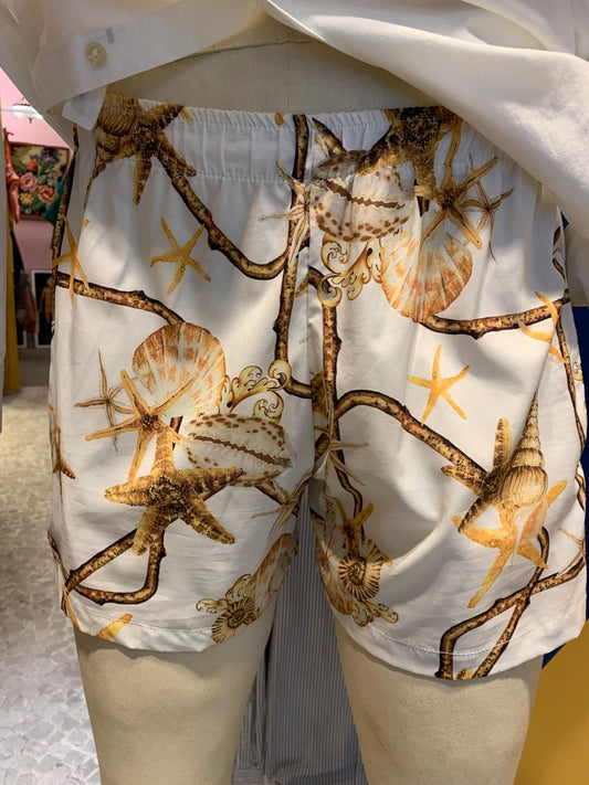 Shorts de praia estampado