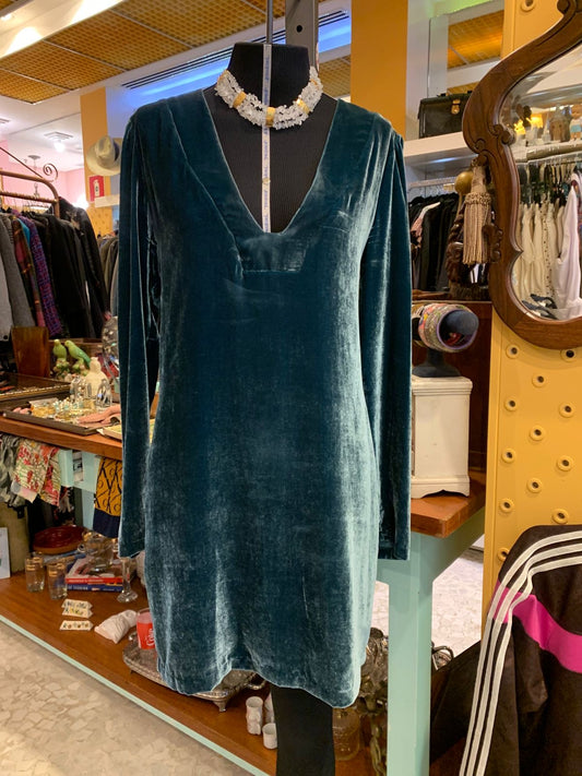 Vestido de veludo OLYMPIAH