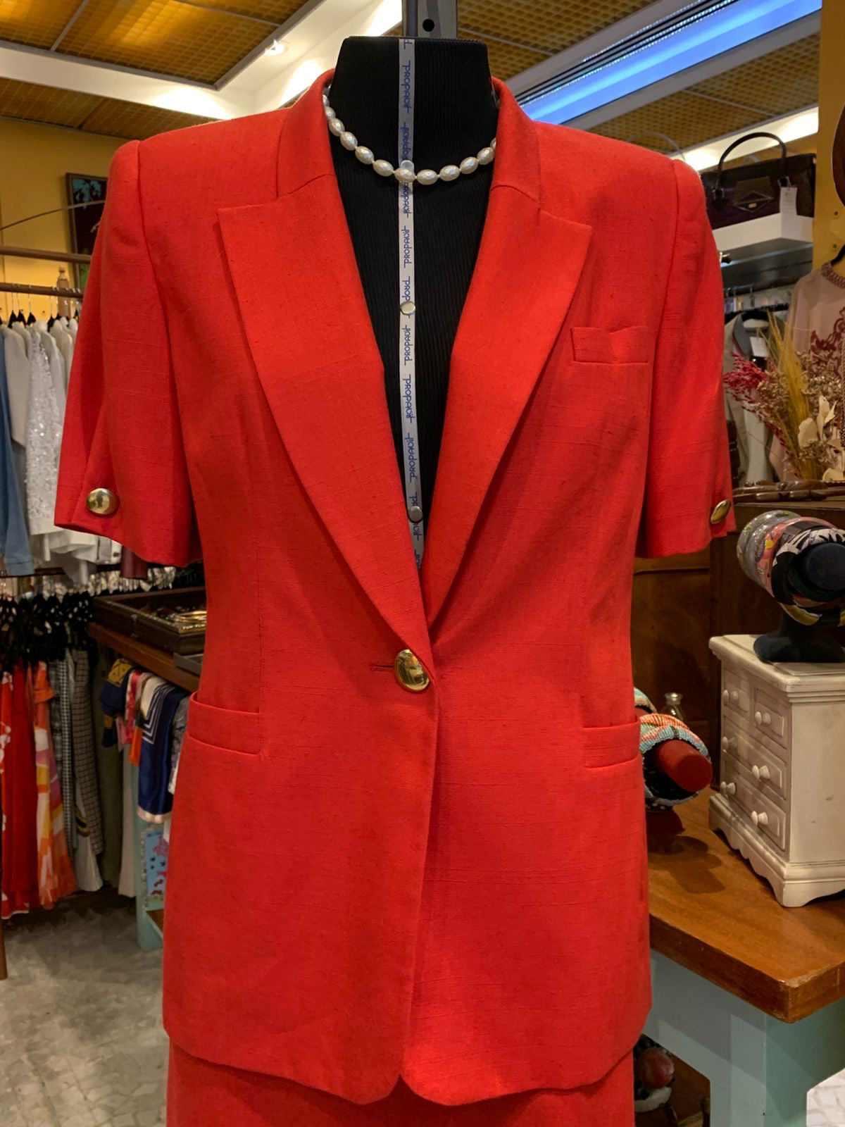 Conjunto vermelho
