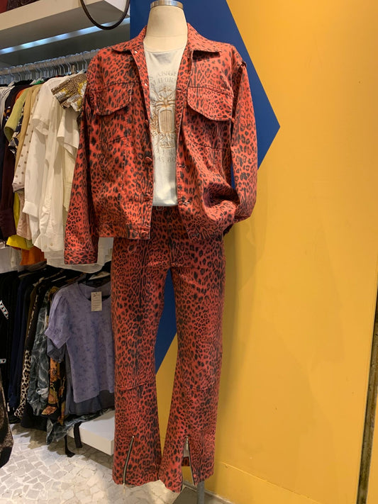Conjunto onça laranja