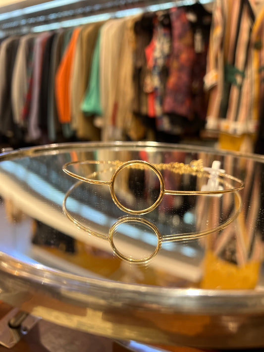 Choker dourada