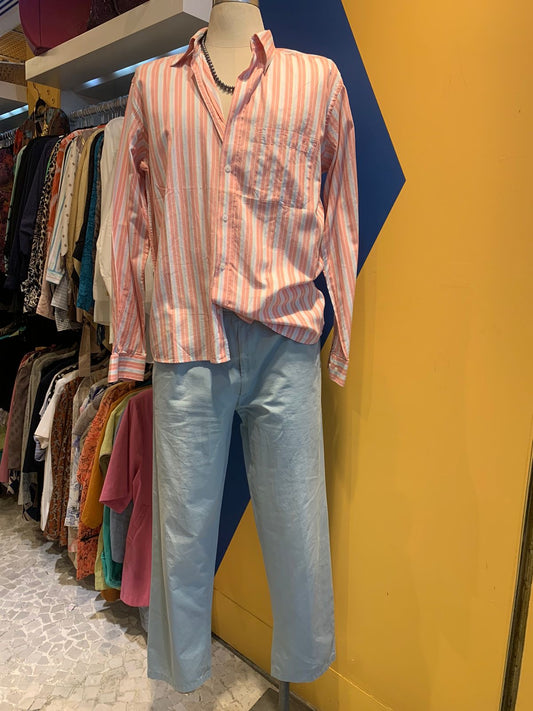 Camisa listras rosa da Daslu