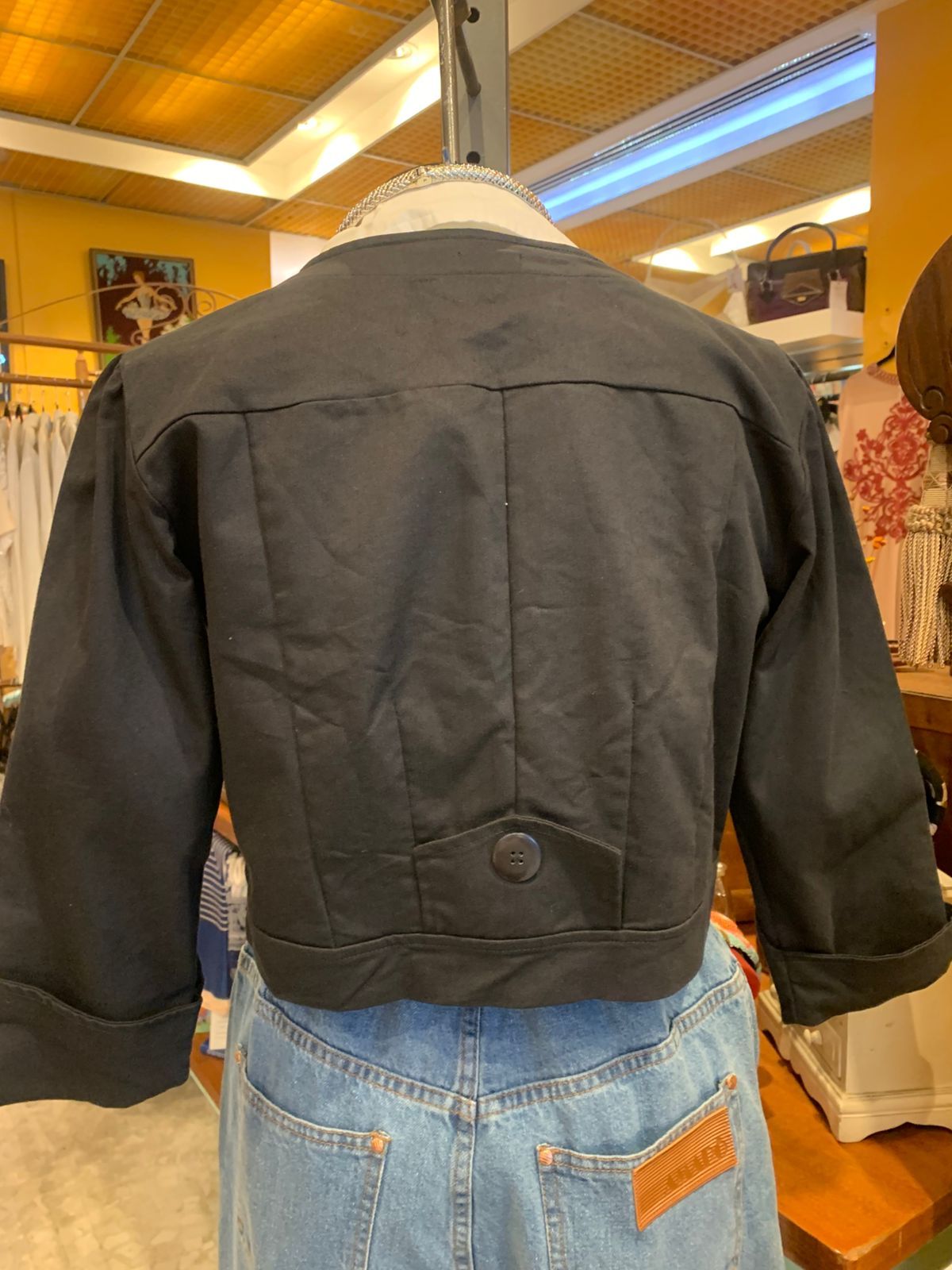 Casaquinho preto