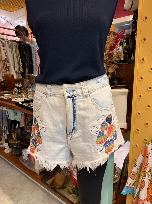 Shorts jeans claro