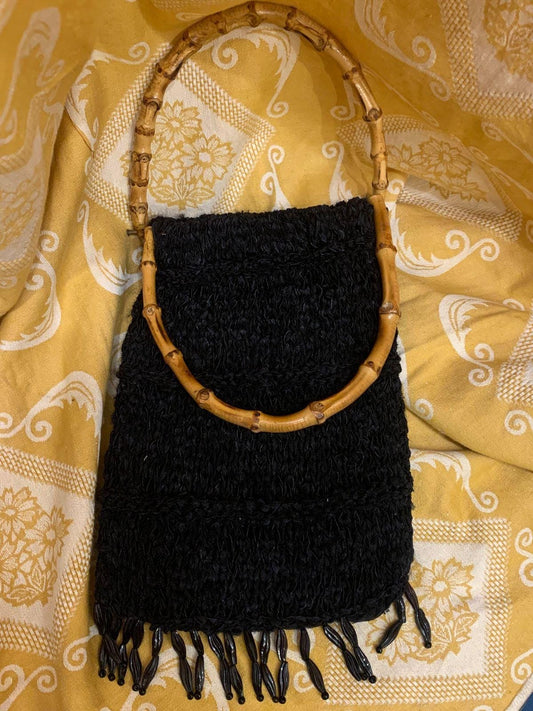 Bolsa vintage preta