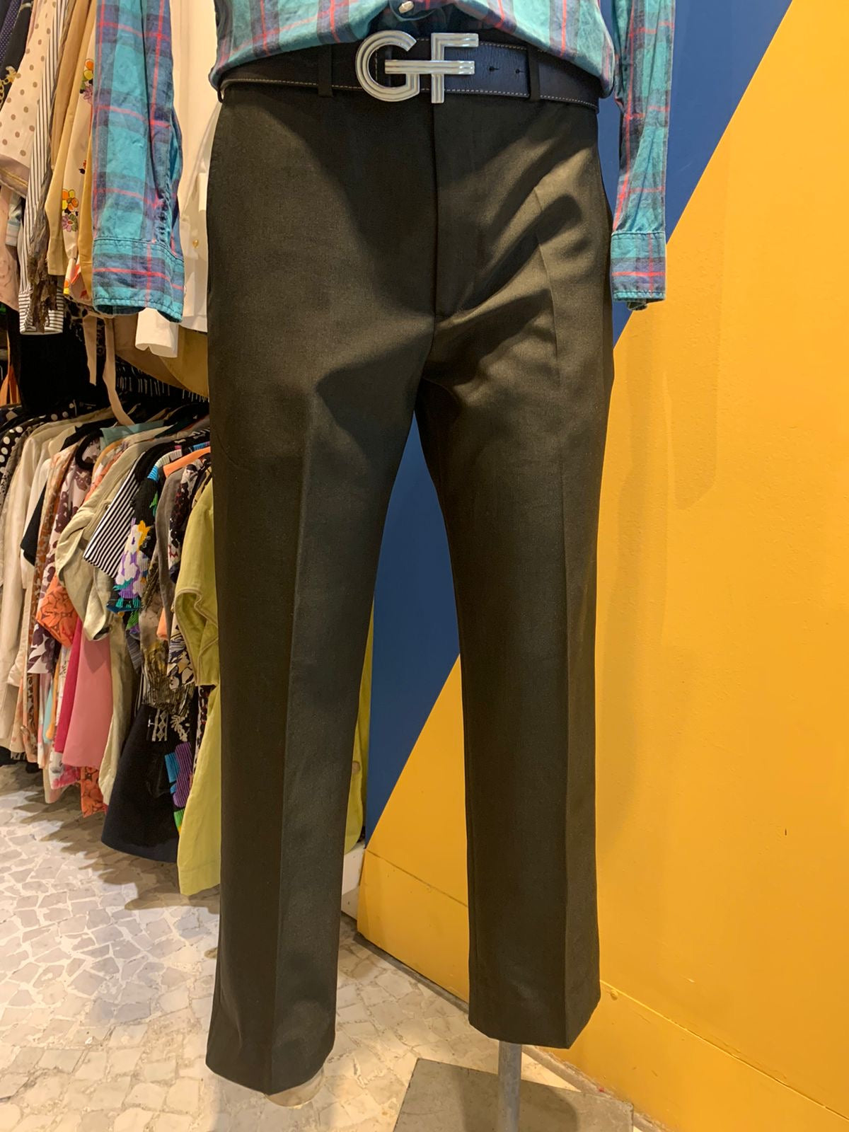 Calça alfaiataria preta