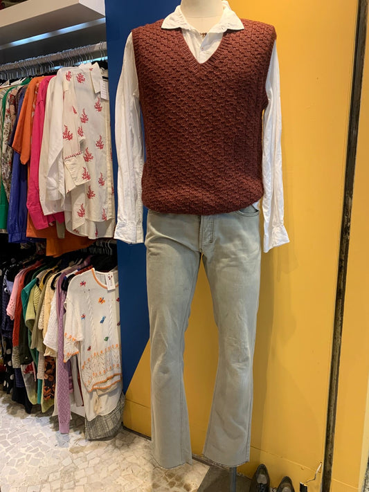 Calça YSL cinza