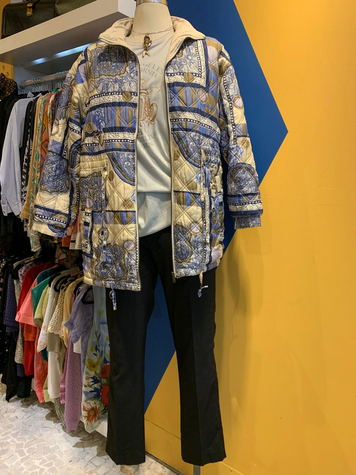 Calça preta flare masculina