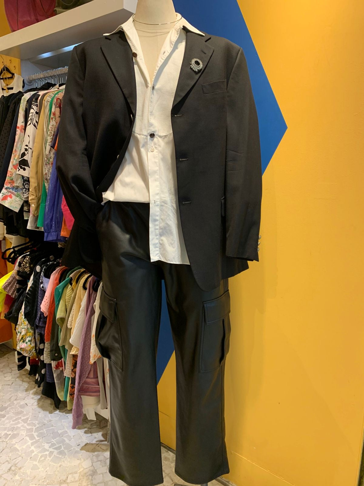 Blazer preto clássico