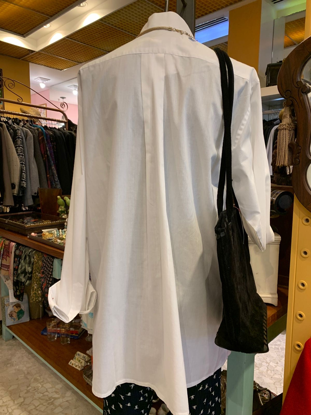 Camisa vintage branca