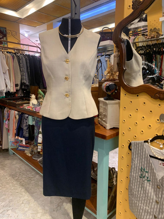 Conjunto de 3 peças alfaiataria
