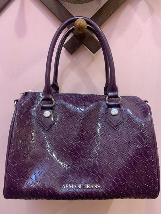 Bolsa Armani Jeans Roxa