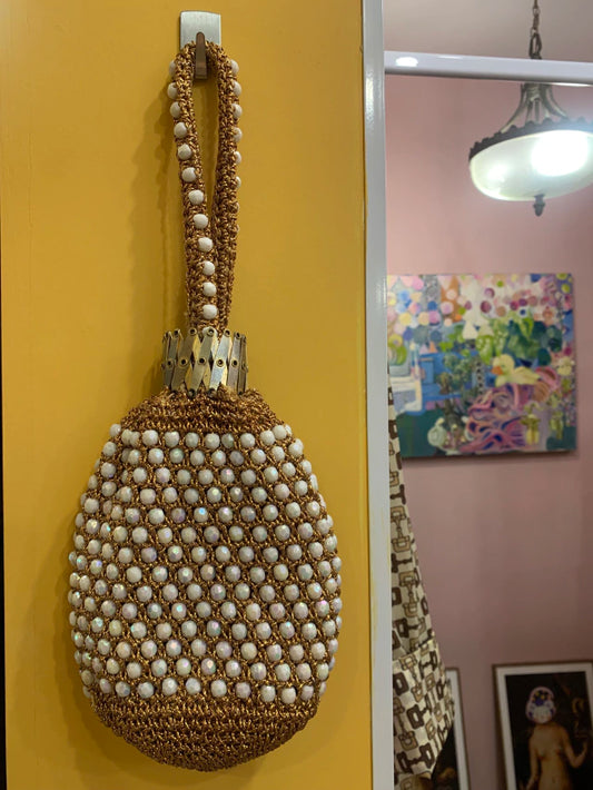 Bolsa Estilo Abacaxi Anos 70